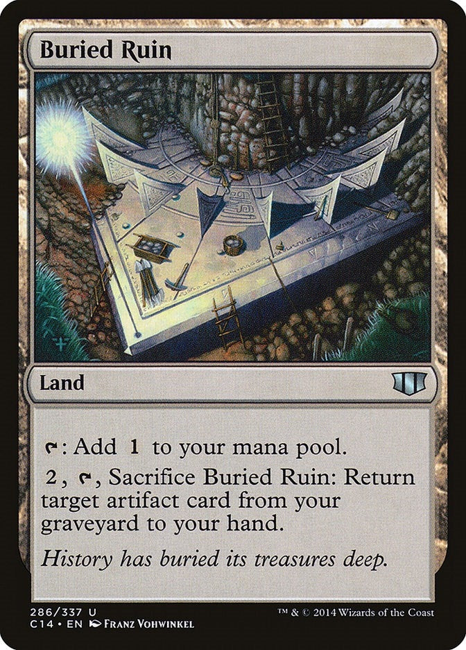 Buried Ruin (286) [C14] - MTG Single