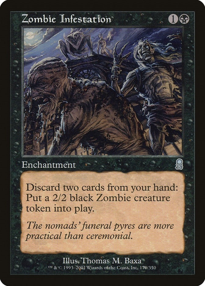 Zombie Infestation (170) [ODY] - MTG Single
