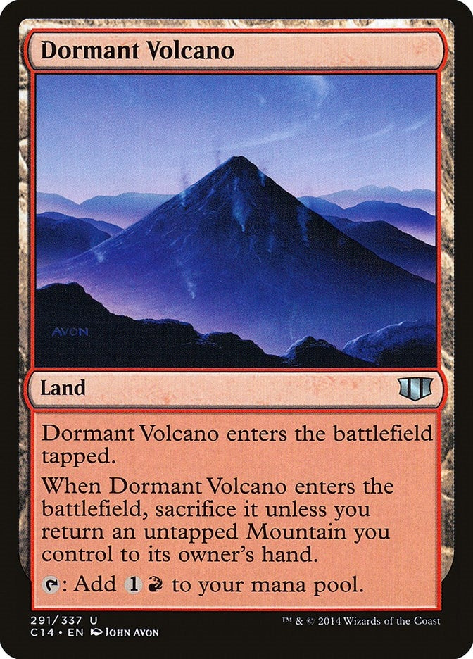 Dormant Volcano [C14] - MTG Single