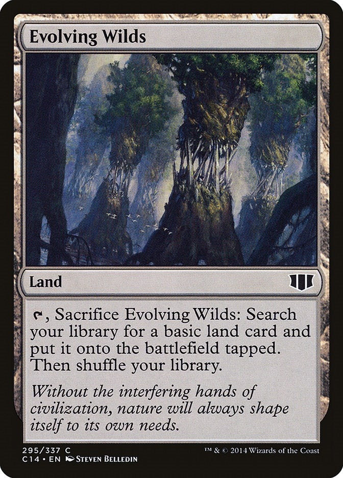 Evolving Wilds (295) [C14] - MTG Single