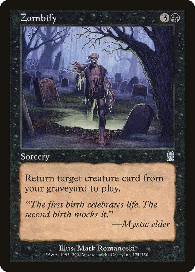 Zombify (171) [ODY] - MTG Single
