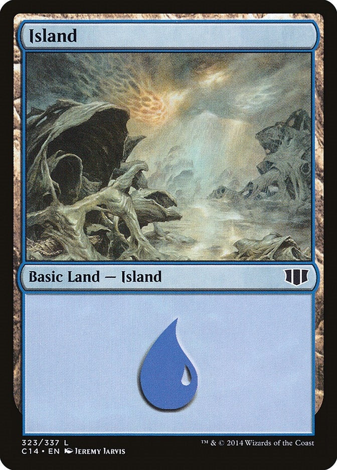 Island (323) (323) [C14] - MTG Single