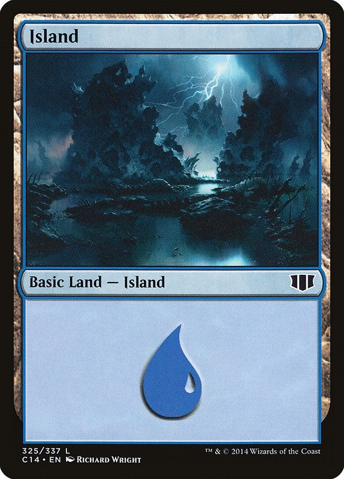 Island (325) (325) [C14] - MTG Single