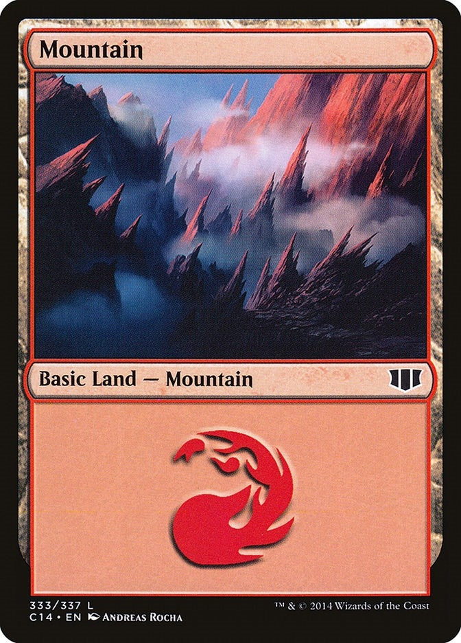 Mountain (333) (333) [C14] - MTG Single