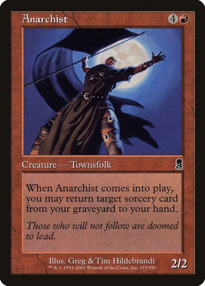 Anarchist (173) [ODY] - MTG Single