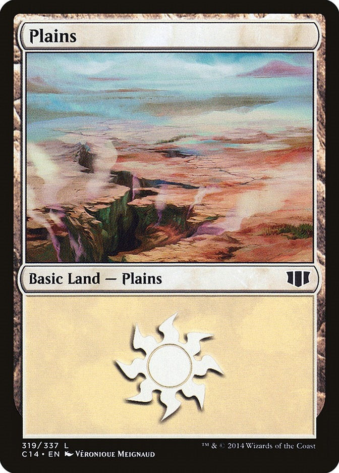 Plains (319) (319) [C14] - MTG Single