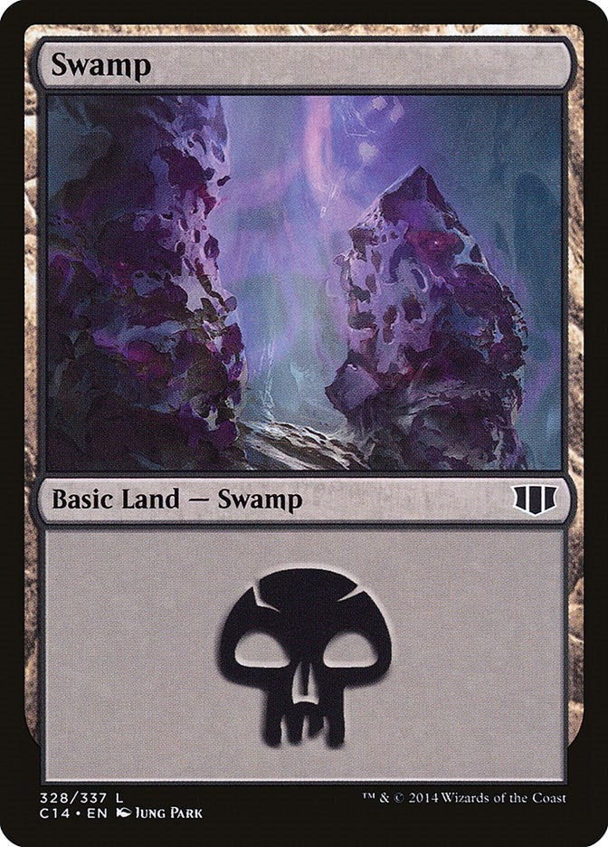 Swamp (328) (328) [C14] - MTG Single