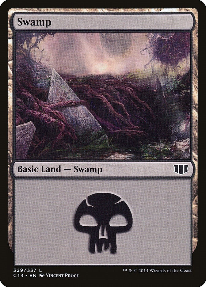 Swamp (329) (329) [C14] - MTG Single