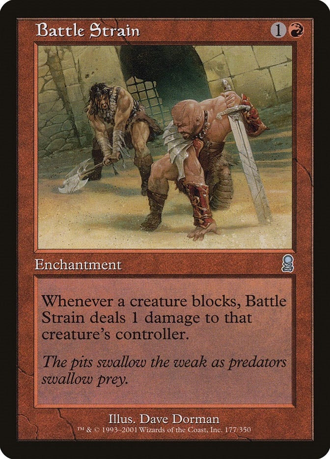 Battle Strain (177) [ODY] - MTG Single