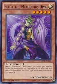 Elegy the Melodious Diva (6) (NECH) - YuGiOh Single