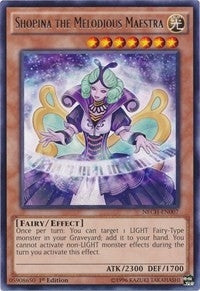 Shopina the Melodious Maestra (7) (NECH) - YuGiOh Single