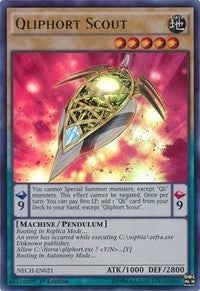Qliphort Scout (21) (NECH) - YuGiOh Single