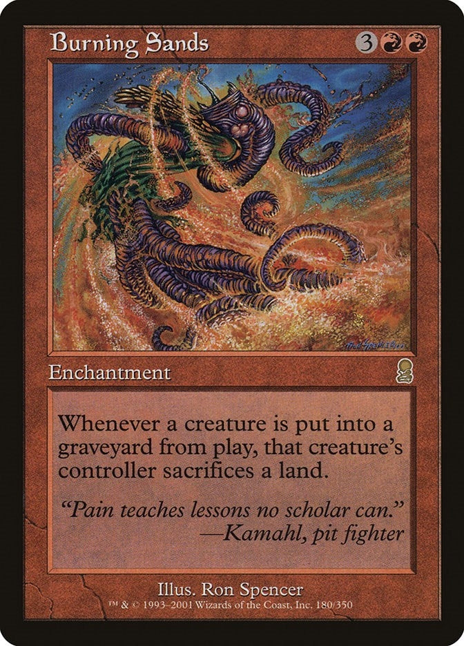 Burning Sands (180) [ODY] - MTG Single