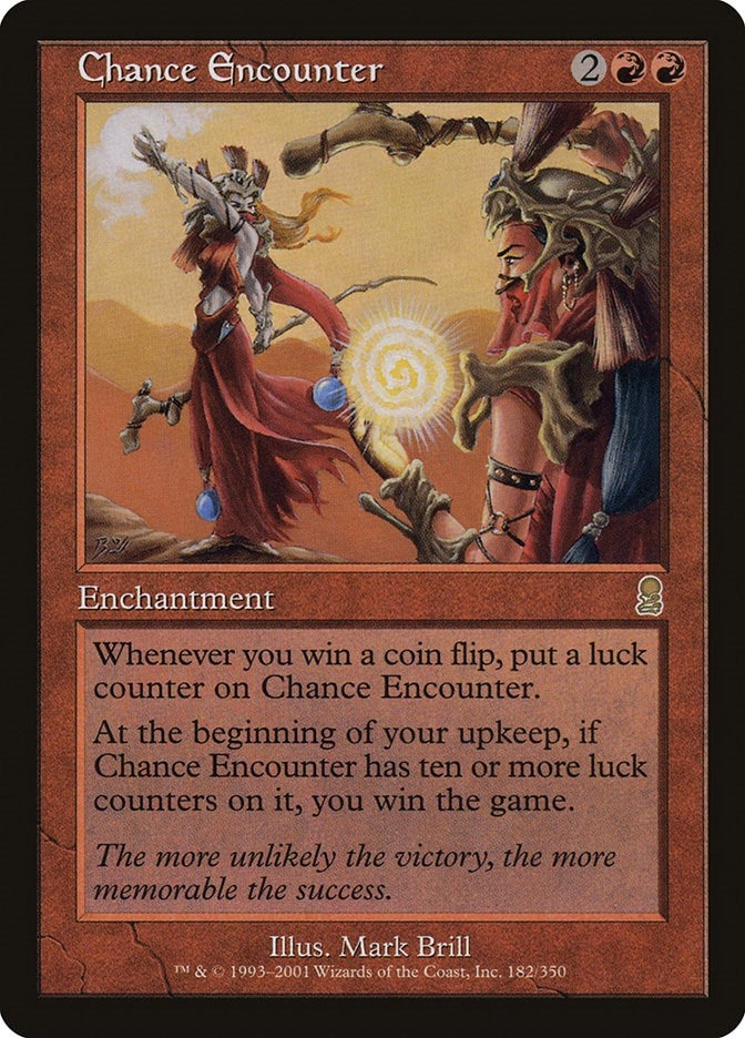 Chance Encounter (182) [ODY] - MTG Single