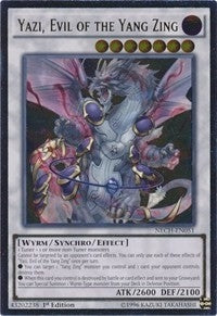 Yazi Evil of the Yang Zing (UTR) (51) (NECH) - YuGiOh Single