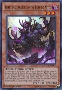 Rubic Malebranche of the Burning Abyss (82) (NECH) - YuGiOh Single
