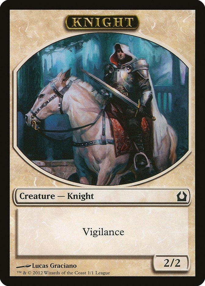 Knight Token (1) [LEP] - MTG Single
