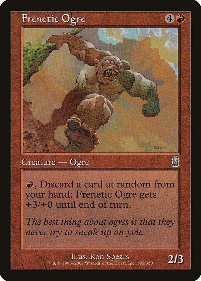 Frenetic Ogre (195) [ODY] - MTG Single