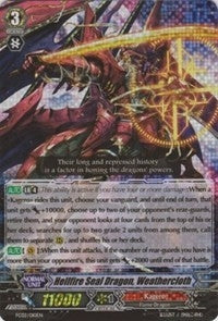 Hellfire Seal Dragon Weathercloth (2010) [FC02] - Cardfight Vanguard Single