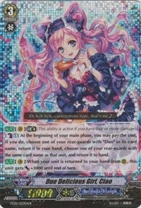 Duo Delicious Girl Ciao (Black) (2023) [FC02] - Cardfight Vanguard Single