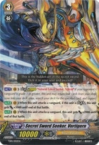 Secret Sword Seeker Vortigern (14002) [TD14] - Cardfight Vanguard Single