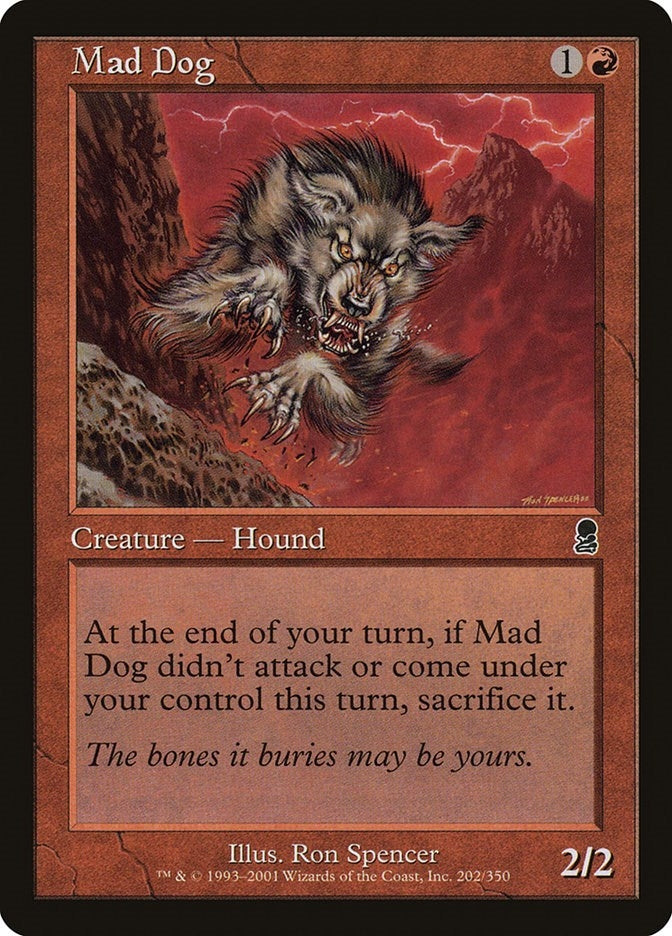 Mad Dog (202) [ODY] - MTG Single