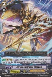 Fervor Liberator Cadven (16002) [TD16] - Cardfight Vanguard Single