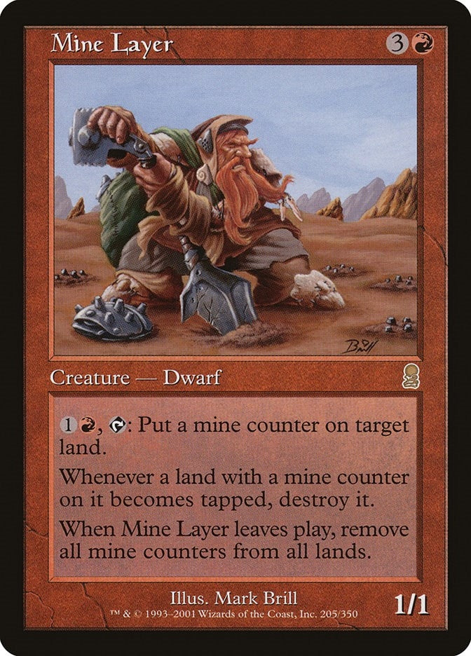 Mine Layer (205) [ODY] - MTG Single