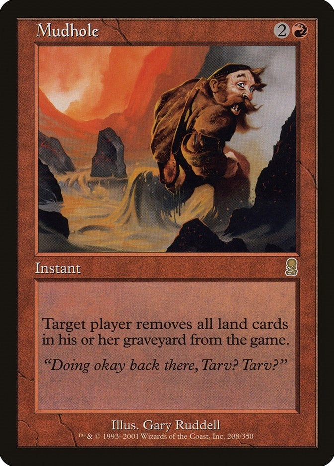 Mudhole (208) [ODY] - MTG Single