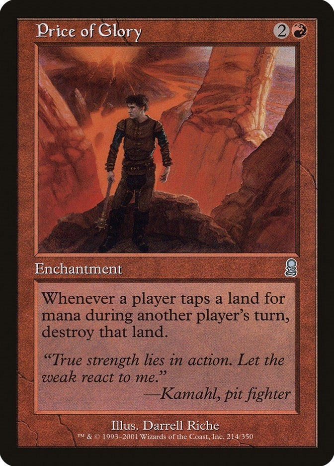 Price of Glory (214) [ODY] - MTG Single