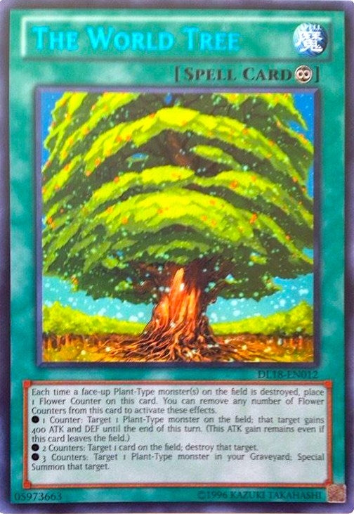 The World Tree (Blue) (18012) - YuGiOh Single