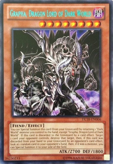 Grapha Dragon Lord of Dark World (Green) (18006) - YuGiOh Single