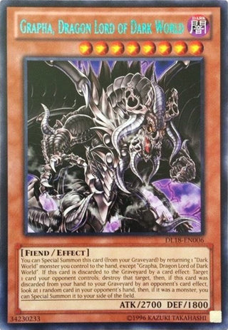 Grapha Dragon Lord of Dark World (Green) (18006) - YuGiOh Single
