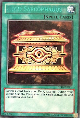 Gold Sarcophagus (Green) (18011) - YuGiOh Single