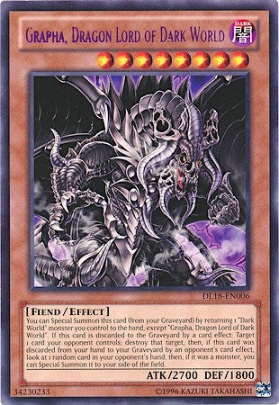 Grapha Dragon Lord of Dark World (Purple) (18006) - YuGiOh Single