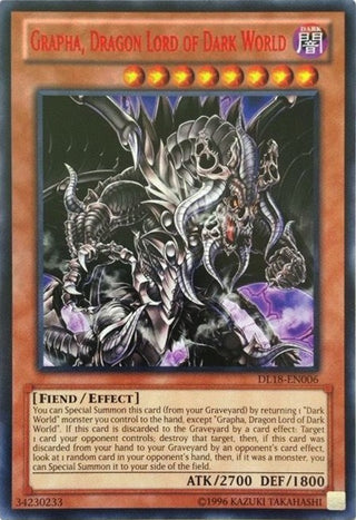 Grapha Dragon Lord of Dark World (Red) (18006) - YuGiOh Single