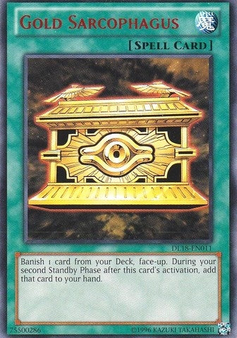 Gold Sarcophagus (Red) (18011) - YuGiOh Single