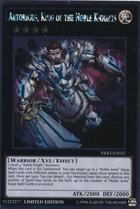 Artorigus King of the Noble Knights (37) (NKRT) - YuGiOh Single