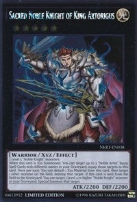 Sacred Noble Knight of King Artorigus (38) (NKRT) - YuGiOh Single