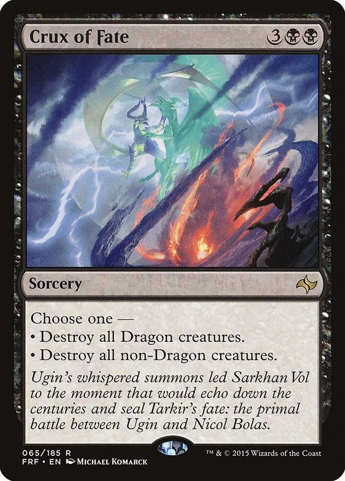 Crux of Fate (65) [FRF] - MTG Single