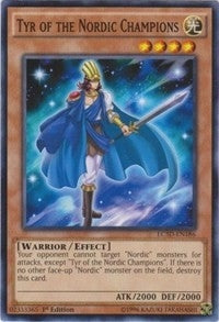 Tyr of the Nordic Champions (5186) (LC05) - YuGiOh Single