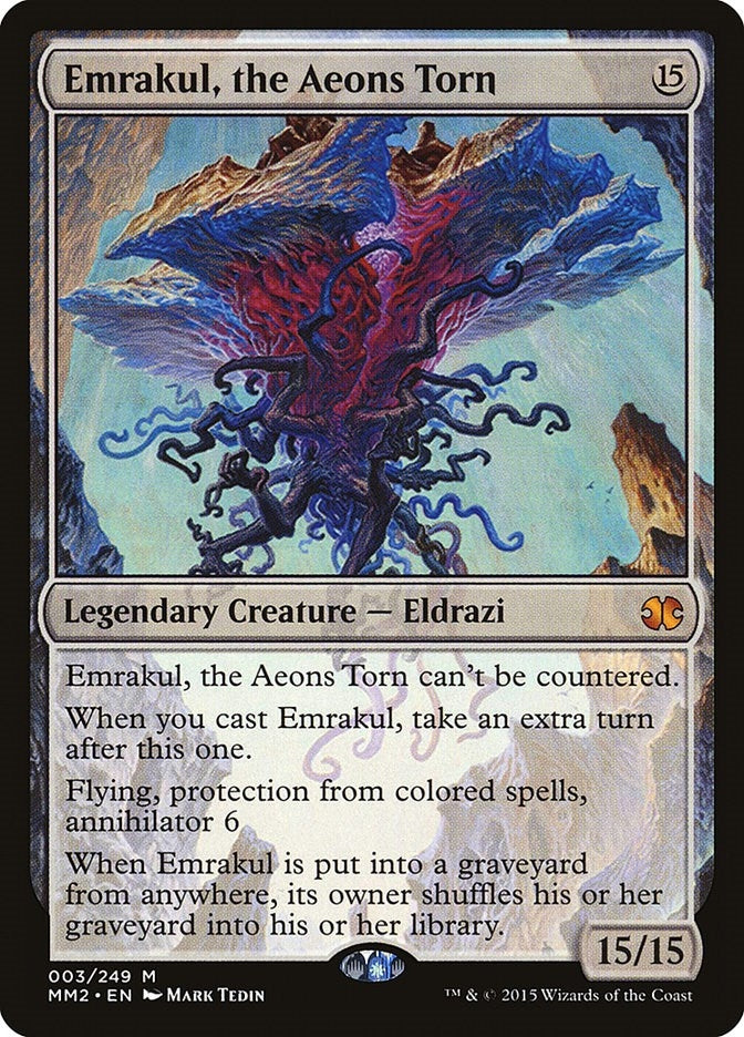 Emrakul the Aeons Torn (3) [MM2] - MTG Single