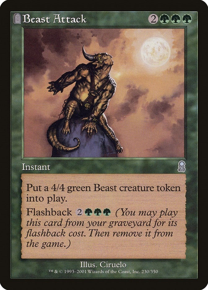 Beast Attack (230) [ODY] - MTG Single