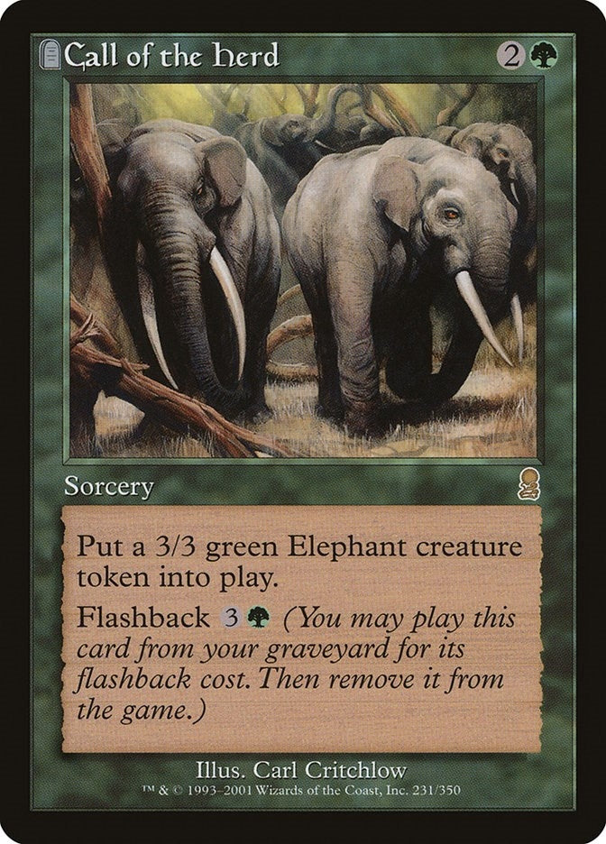 Call of the Herd (231) [ODY] - MTG Single