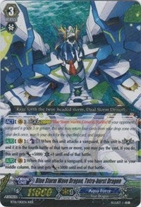 Blue Storm Wave Dragon Tetra-burst Dragon (16010) [BT16] - Cardfight Vanguard Single