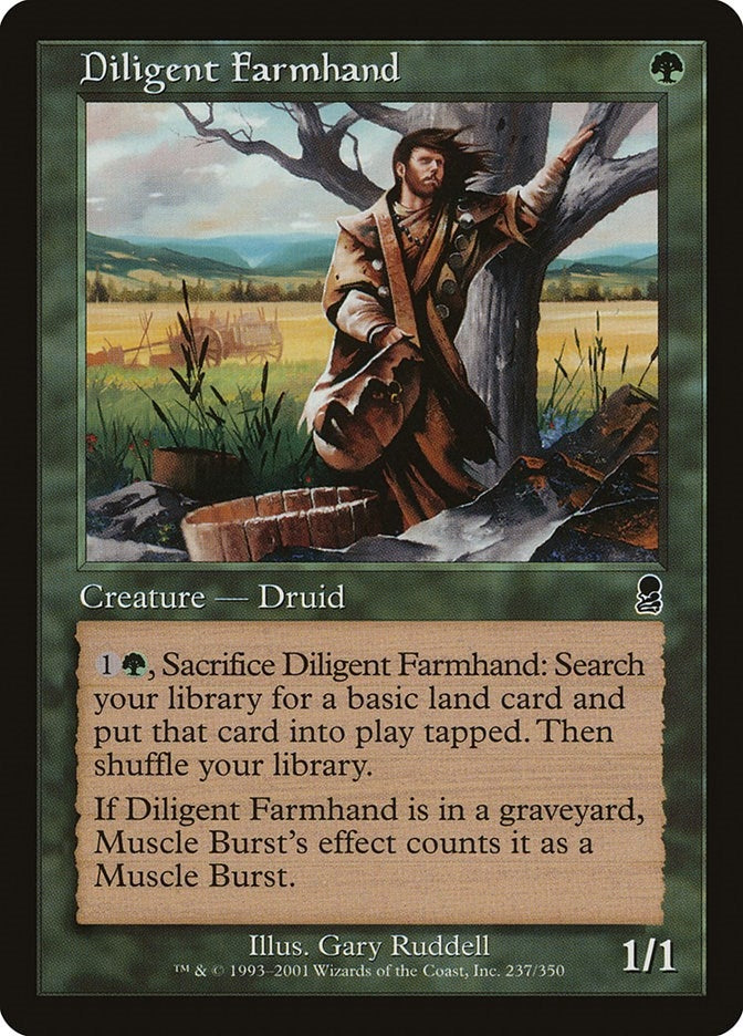 Diligent Farmhand (237) [ODY] - MTG Single