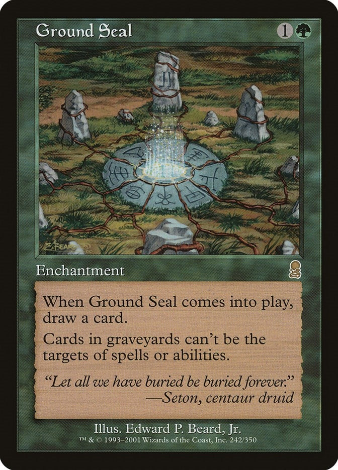 Ground Seal (242) [ODY] - MTG Single