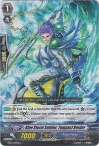 Blue Storm Soldier Tempest Border (16142) [BT16] - Cardfight Vanguard Single