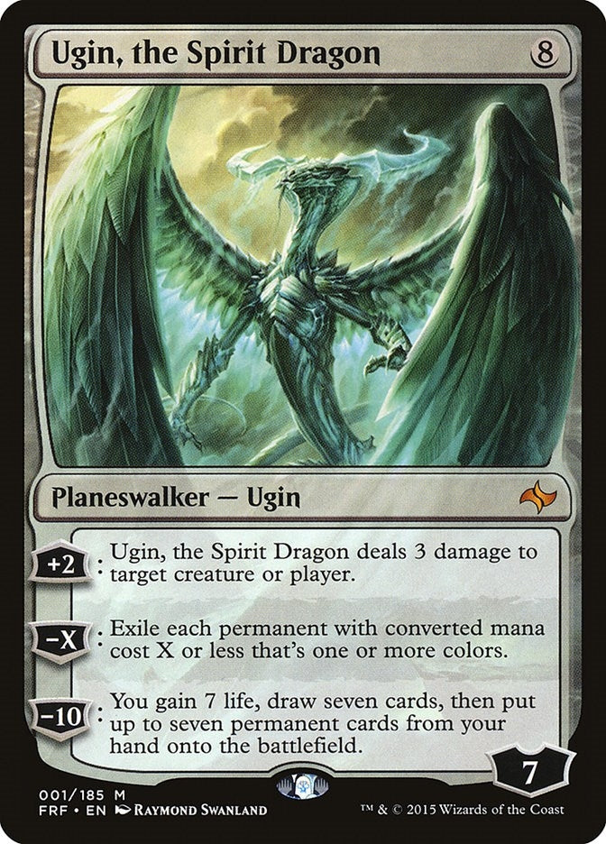 Ugin the Spirit Dragon (1) [FRF] - MTG Single
