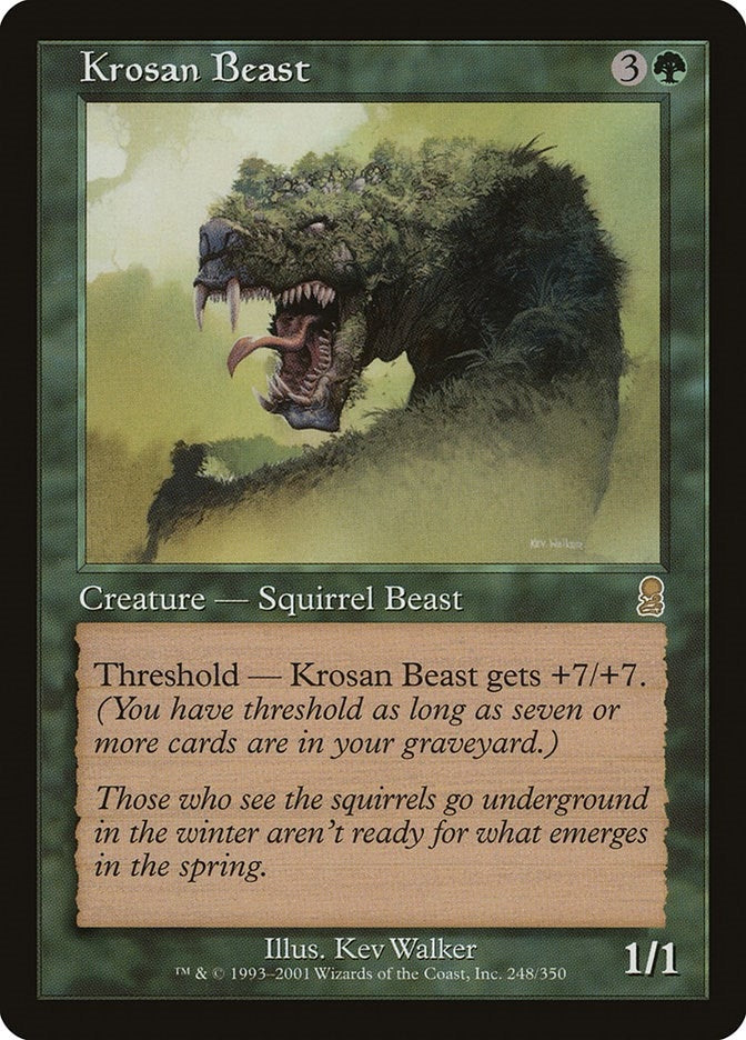 Krosan Beast (248) [ODY] - MTG Single